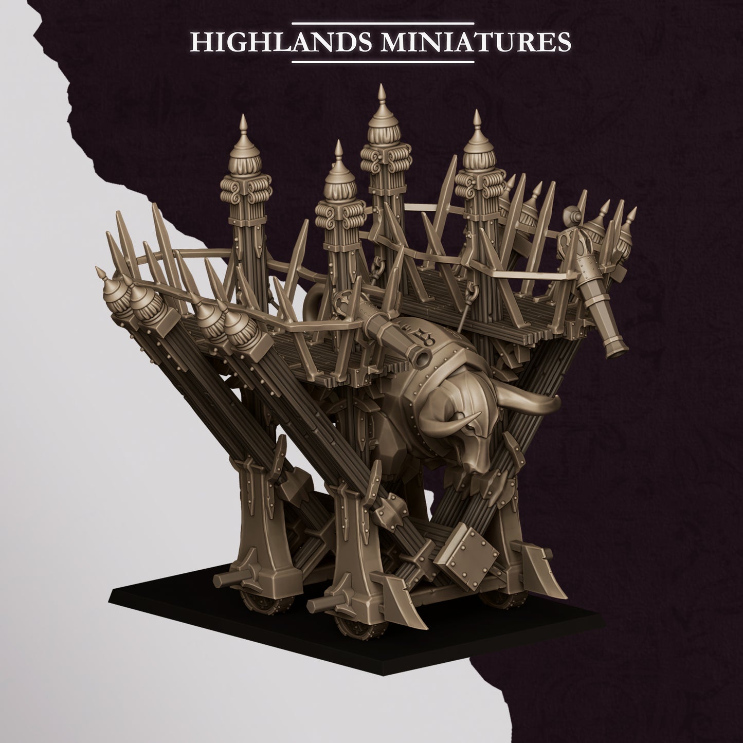 Dwarf Sons of Marduk Blazing Icon - Highlands Miniatures