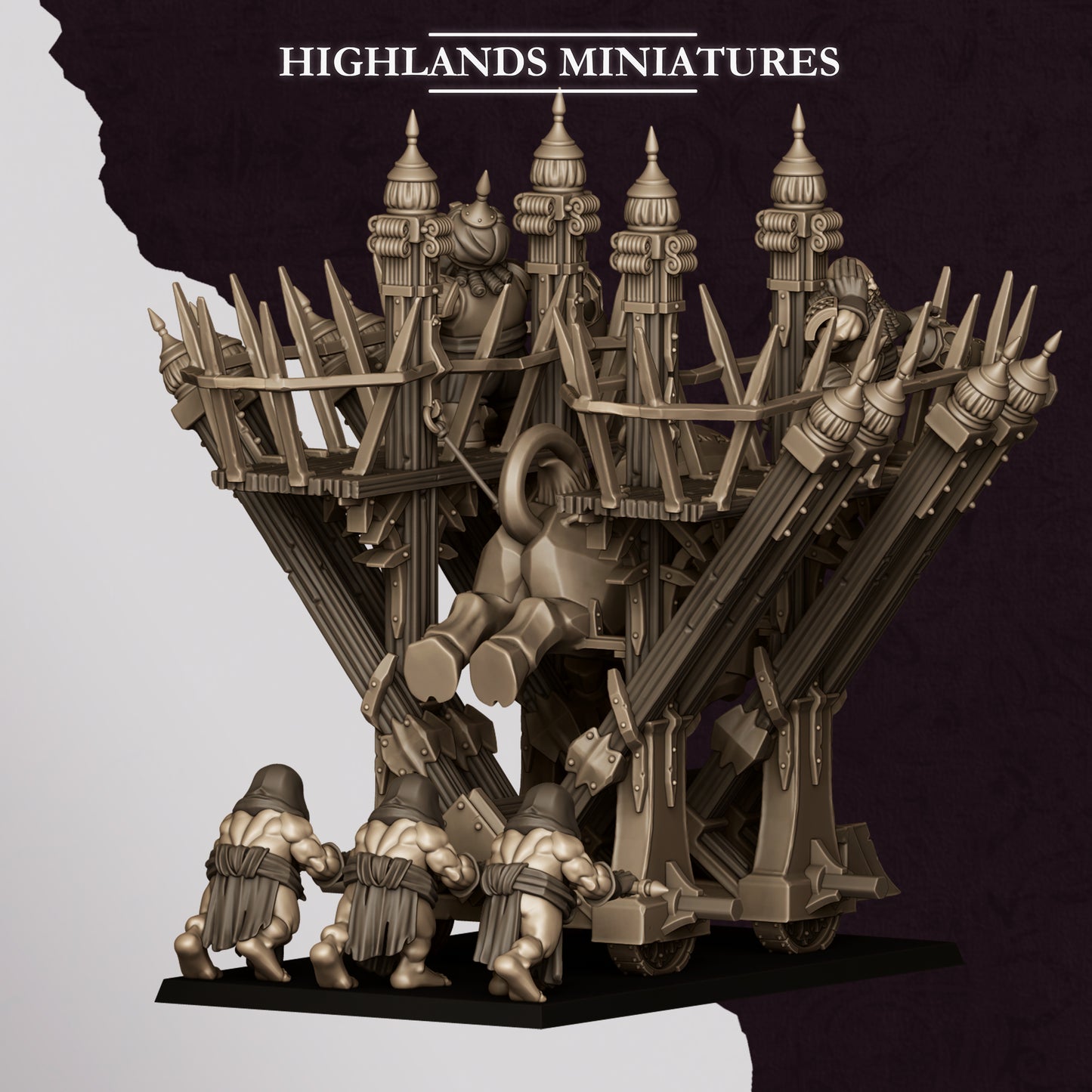 Dwarf Sons of Marduk Blazing Icon - Highlands Miniatures