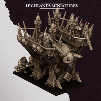 Dwarf Sons of Marduk Blazing Icon - Highlands Miniatures