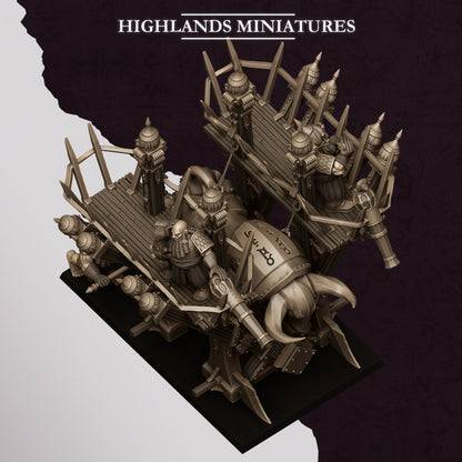 Dwarf Sons of Marduk Blazing Icon - Highlands Miniatures