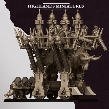Dwarf Sons of Marduk Blazing Icon - Highlands Miniatures