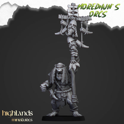 Cave Orcs 6x - Highlands Miniatures