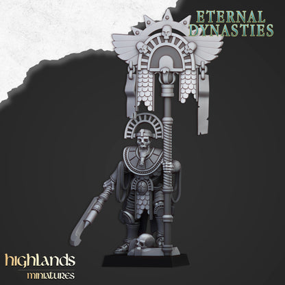 Eternal Dynasties Pharaoh Banner 1x- Highlands Miniatures
