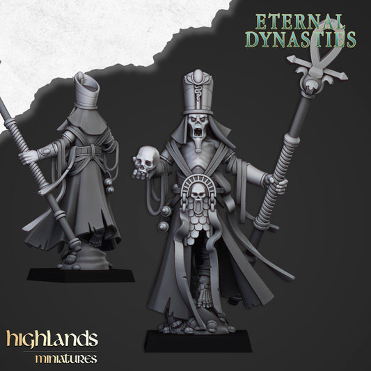 Eternal Dynasties Priest 1x- Highlands Miniatures