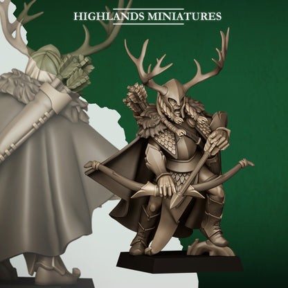 Feral Elves Highborn - Highlands Miniatures