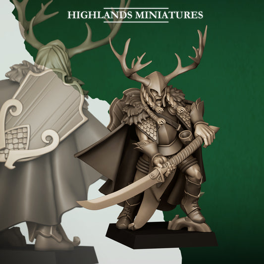 Feral Elves Highborn - Highlands Miniatures
