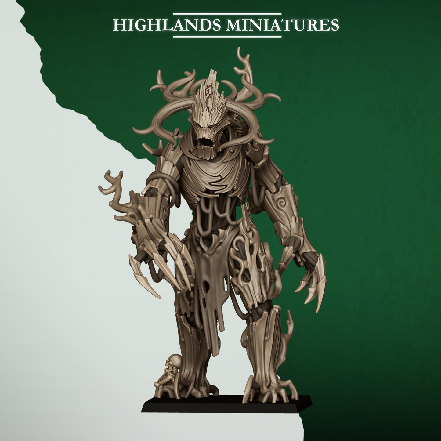 Feral Elves Giant Tree 1x - Highlands Miniatures
