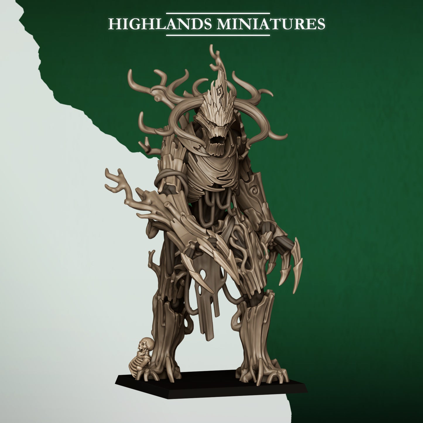 Feral Elves Giant Tree 1x - Highlands Miniatures
