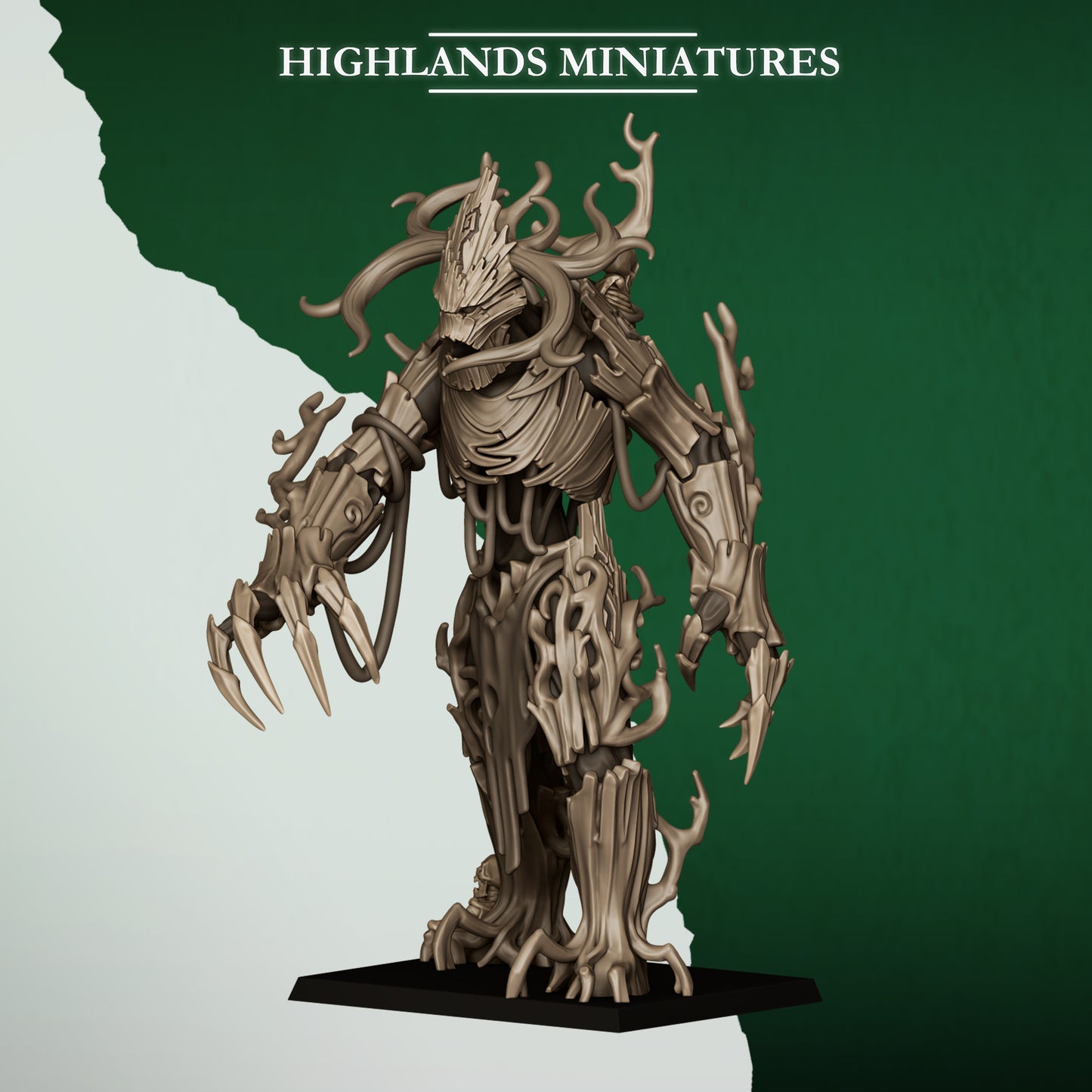 Feral Elves Giant Tree 1x - Highlands Miniatures