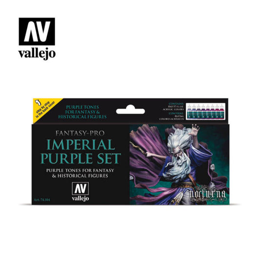 Vallejo Fantasy Imperial Purple set