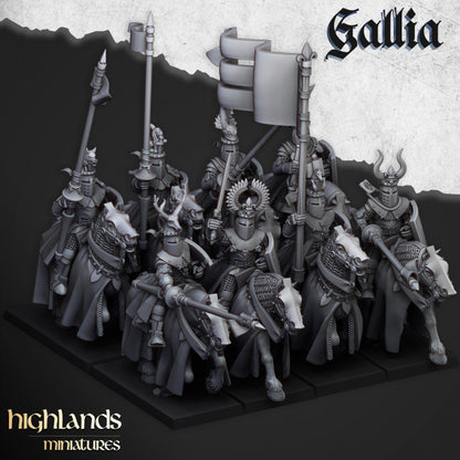 Knights of Gallia 8x - Highlands Miniatures
