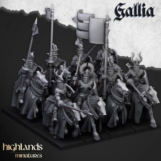 Knights of Gallia 8x - Highlands Miniatures