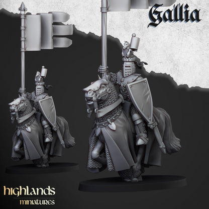 Knights of Gallia 8x - Highlands Miniatures