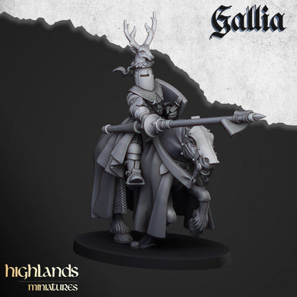 Knights of Gallia 8x - Highlands Miniatures
