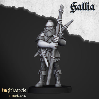 Gallia Sherwood Archers 9x - Highlands Miniatures