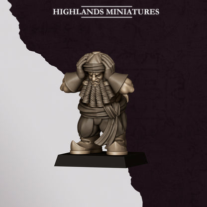 Dwarf Sons of Marduk Rocket Launcher - Highlands Miniatures