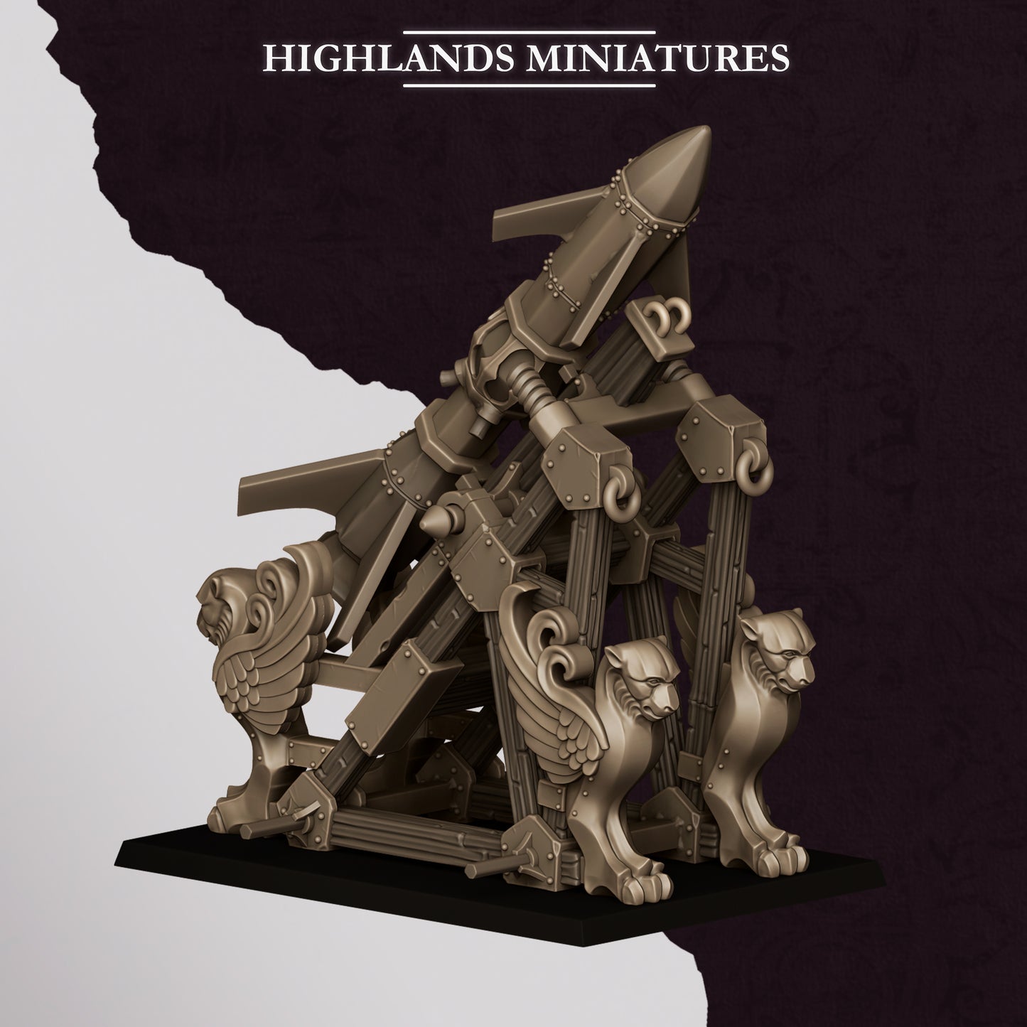Dwarf Sons of Marduk Rocket Launcher - Highlands Miniatures