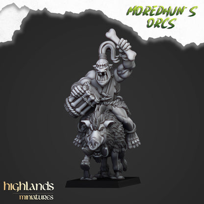 Mounted Cave Orcs 10x - Highlands Miniatures