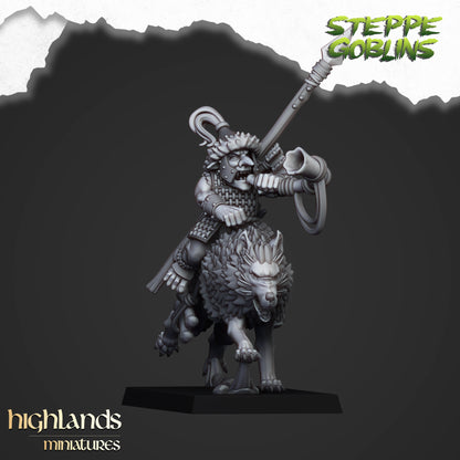 Mounted Steppe Goblins 8x - Highlands Miniatures