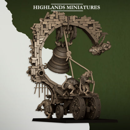 Sewer Vermin Moving Sewer With Bell - Highlands Miniatures