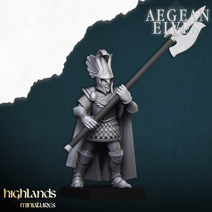 Aegean Elves Mycenaean Guard 15x - Highlands Miniatures