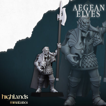Aegean Elves Mycenaean Guard 15x - Highlands Miniatures