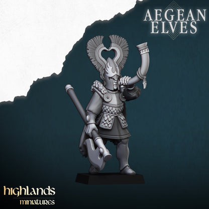 Aegean Elves Nemean Lions 10x  - Highlands Miniatures