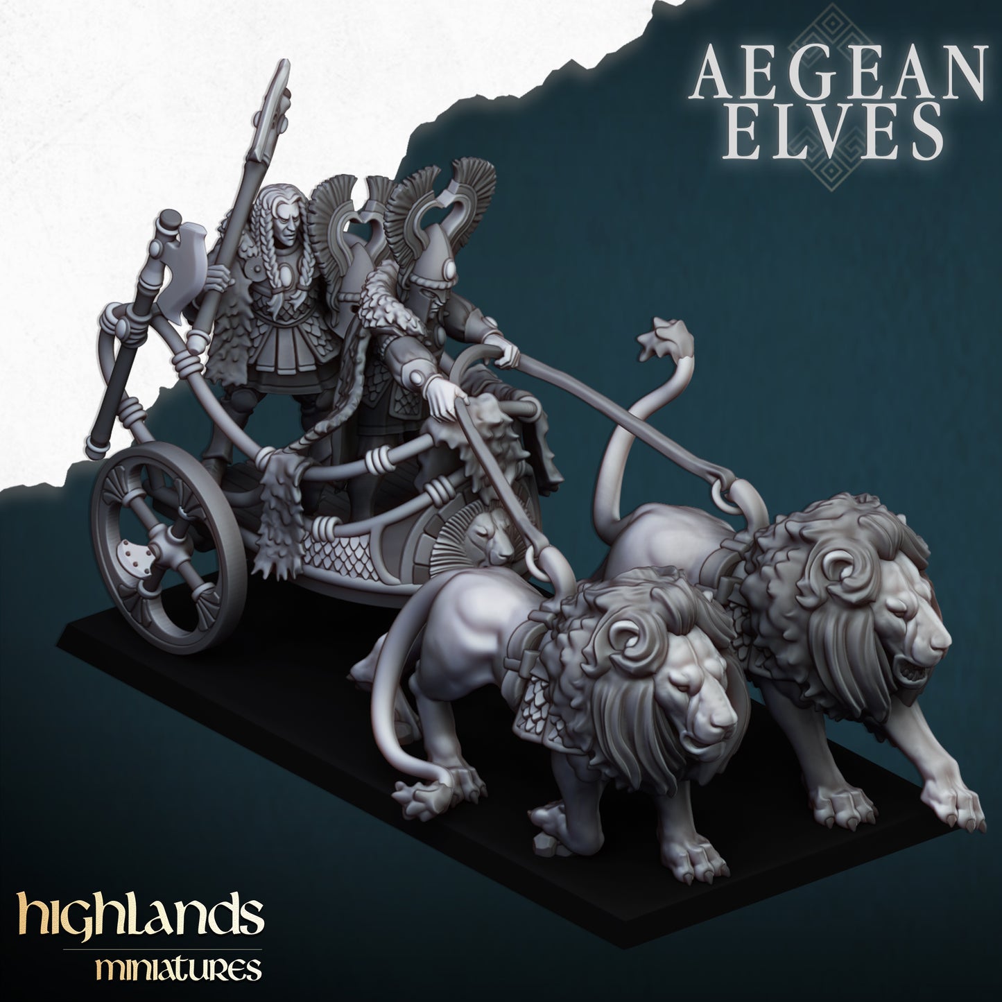 Aegean Elves December 24 set- Highlands Miniatures