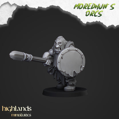 Orc Warriors with spears 15x- Highlands Miniatures
