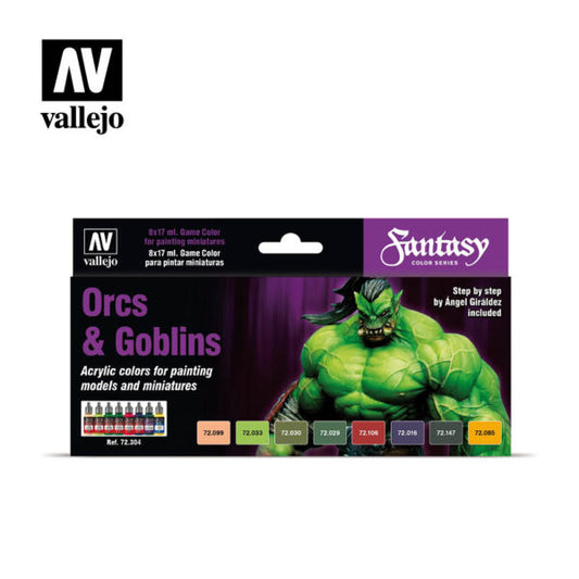 Vallejo Fantasy Orcs & Goblins set