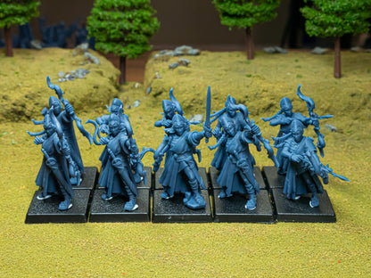 Aegean Maids with Bows 10x  - Highlands Miniatures