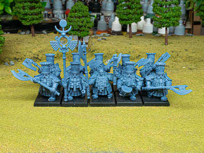 Dwarf Sons of Marduk Heavy Guard Unit 10x - Highlands Miniatures