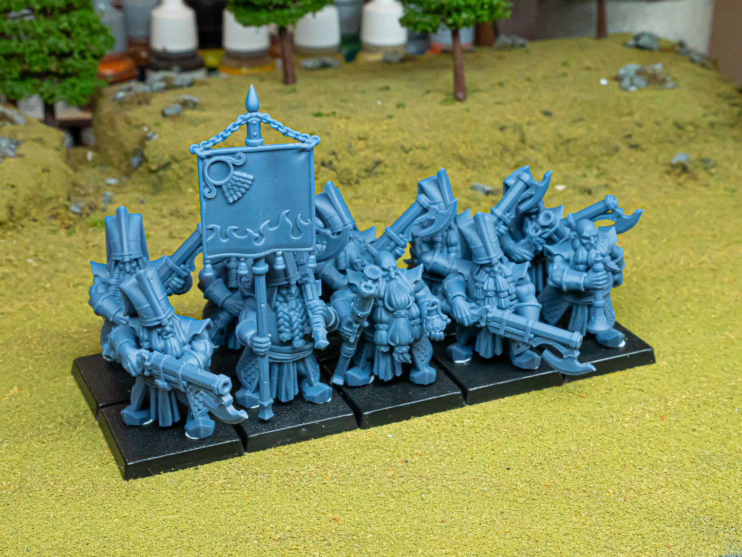 Dwarf Sons of Marduk Shooters Unit 10x - Highlands Miniatures
