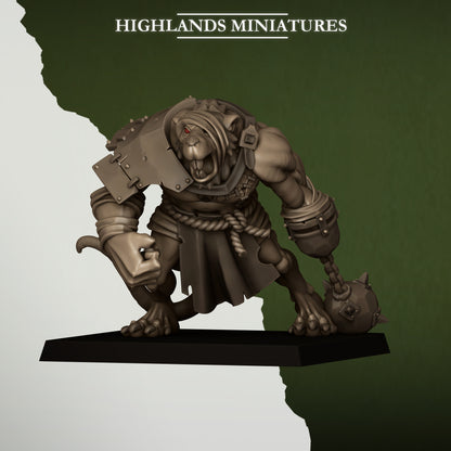 Sewer Vermin Ratgors and Ratgor Master - Highlands Miniatures