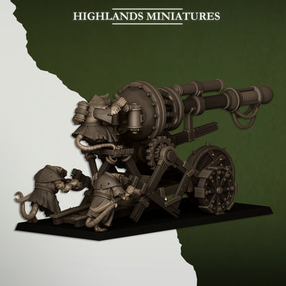 Sewer Vermin Cannon - Highlands Miniatures