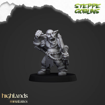 Steppe Goblins Archers 10x - Highlands Miniatures