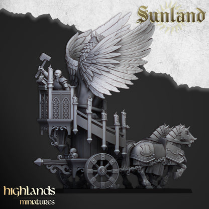 Sunland Altar on Wagon - Highlands Miniatures