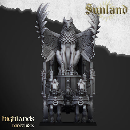 Sunland Altar on Wagon - Highlands Miniatures