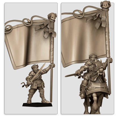 Sunland Battle Standard Bearer Fillers & Heroes - Highlands Miniatures