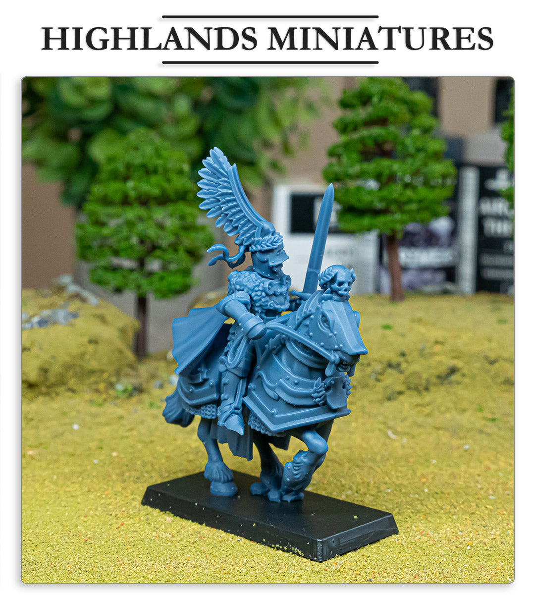 Sunland General on Horse Fillers & Heroes - Highlands Miniatures