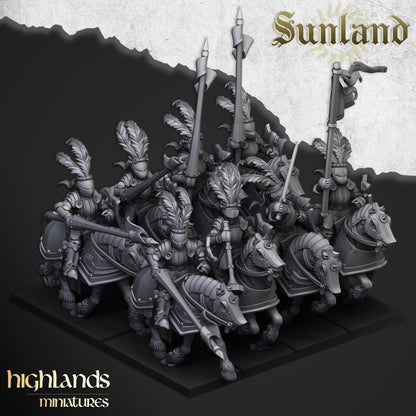 Sunland Cavalry knights - Highlands Miniatures