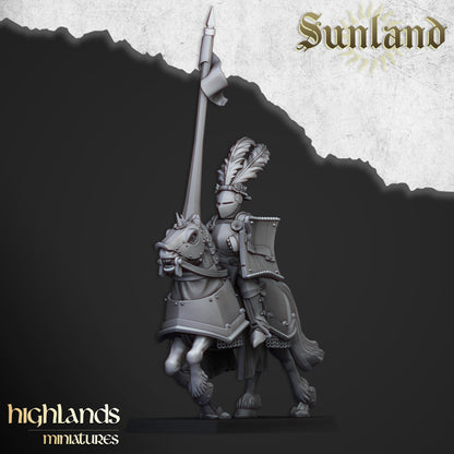 Sunland Cavalry knights - Highlands Miniatures