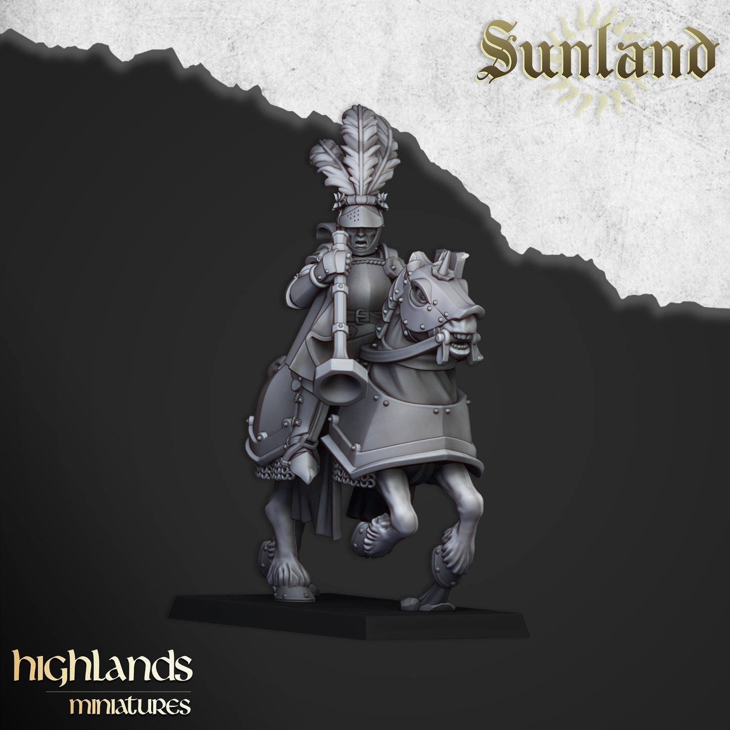 Sunland Cavalry knights - Highlands Miniatures