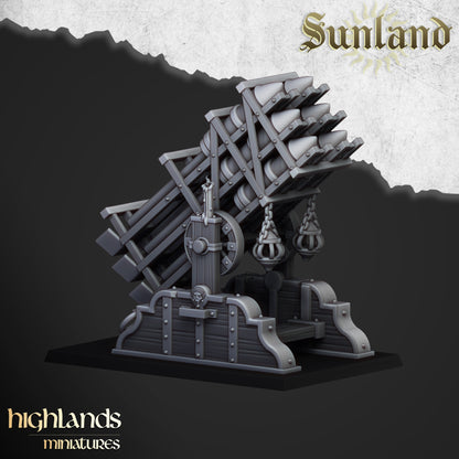 Sunland Artillery set - Highlands Miniatures