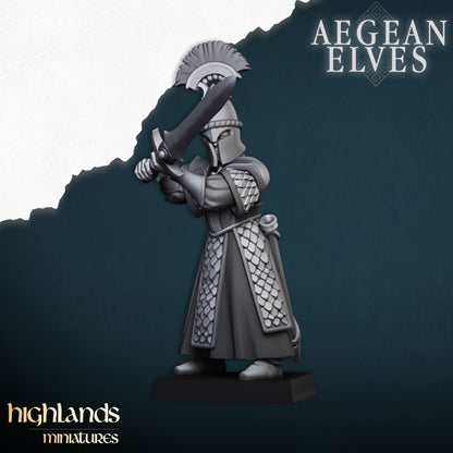 Aegean Elves Swords of Messara 15x - Highlands Miniatures