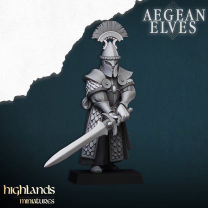 Aegean Elves Swords of Messara 15x - Highlands Miniatures