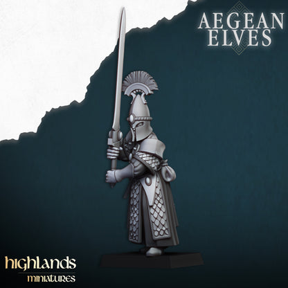 Aegean Elves Swords of Messara 15x - Highlands Miniatures