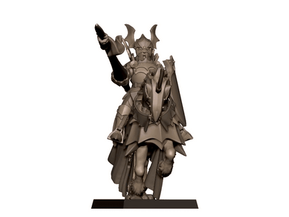 Transilvanya  Vampire Knights Steeds 8x - Highlands Miniatures