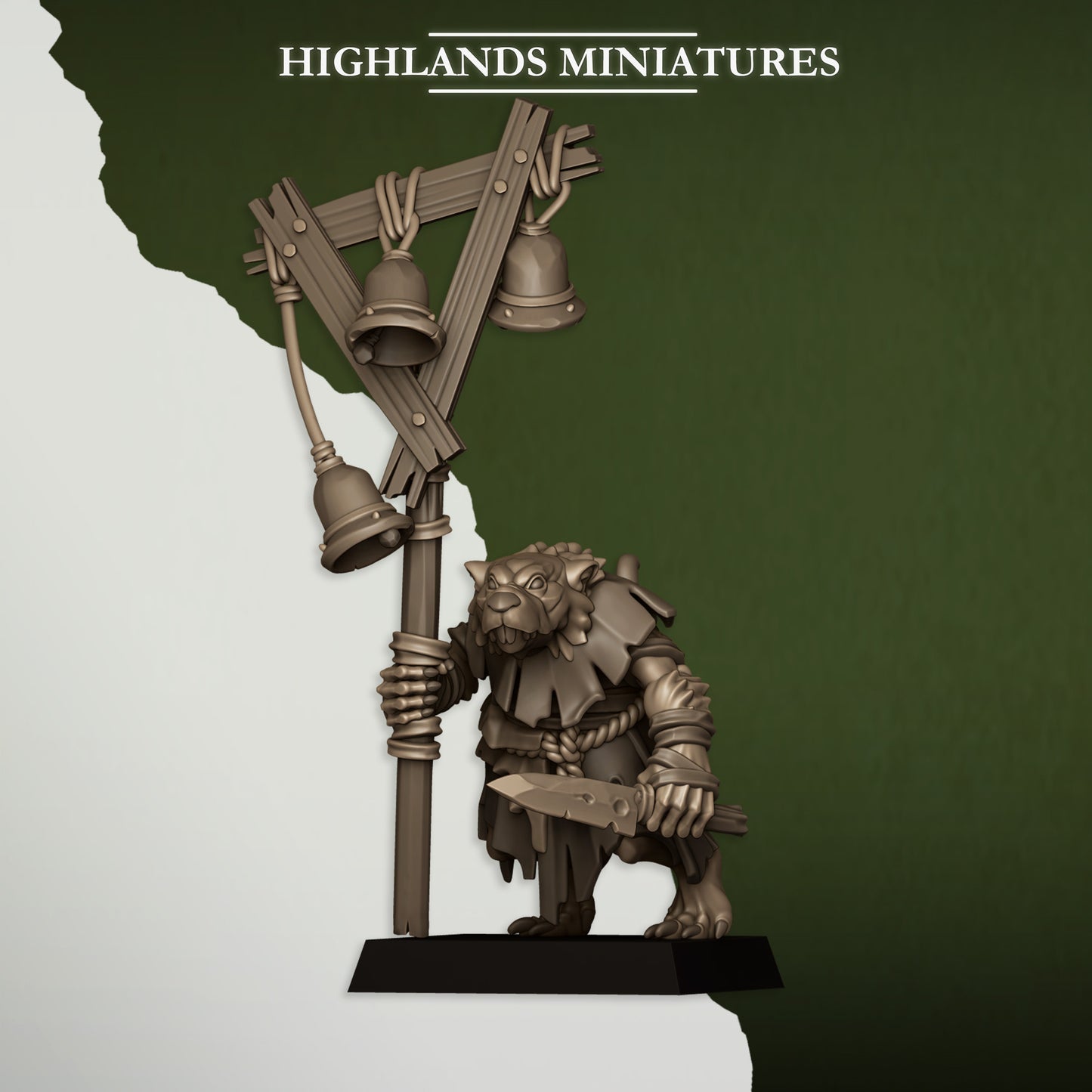 Sewer Vermin Acolytes - Highlands Miniatures