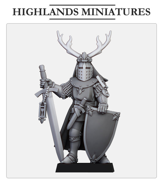 Dismounted Gallia Duke 1 Fillers & Heroes - Highlands Miniatures